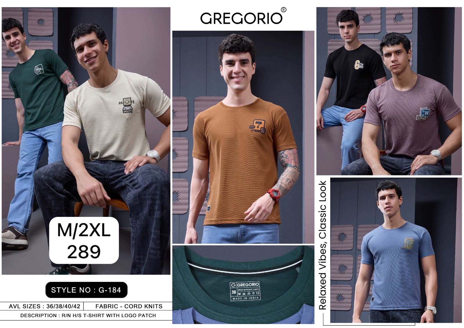 G-184 (M-2XL- 24 Pcs)