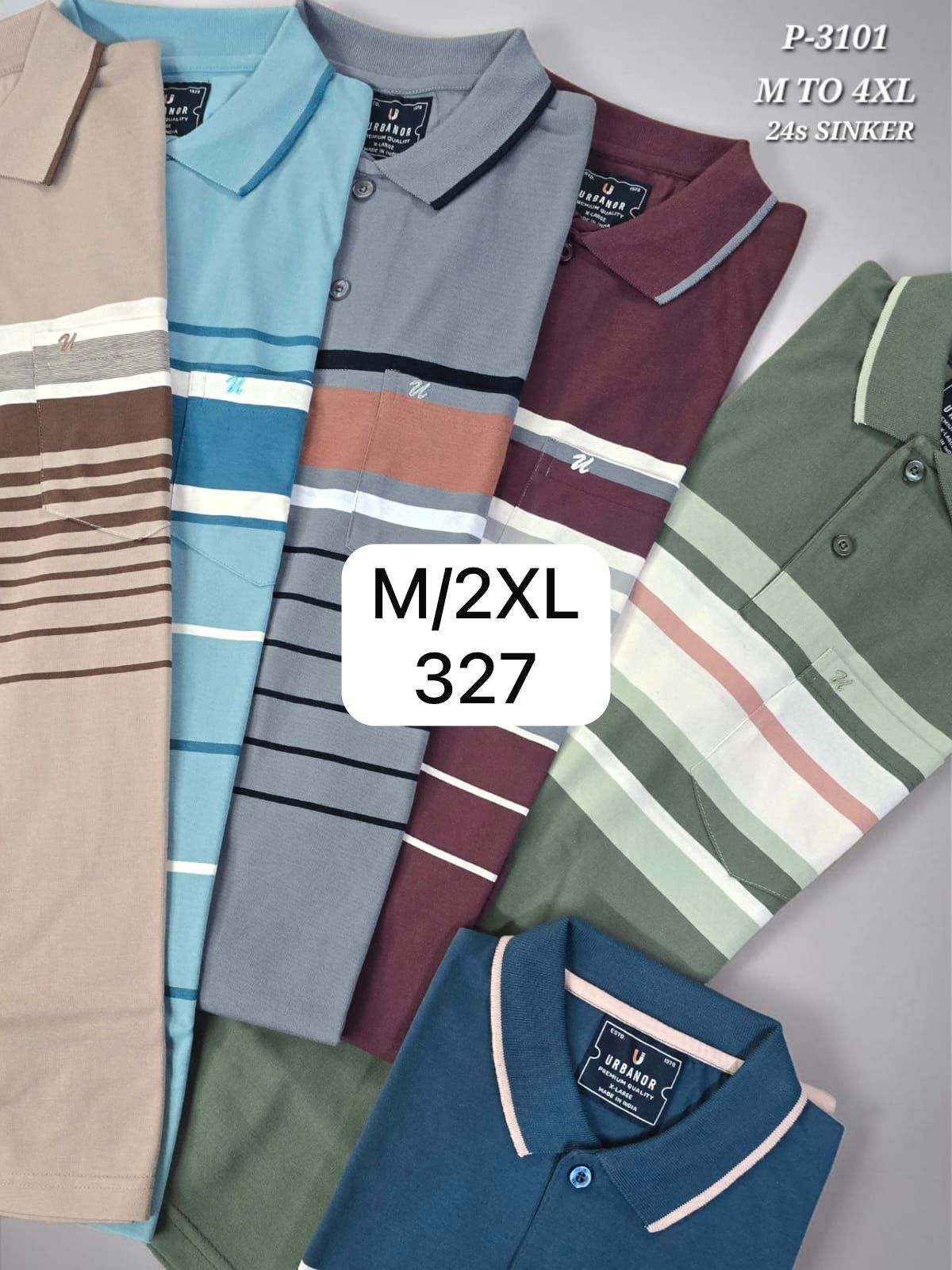 P-3101 (M-2XL 24 Pcs)
