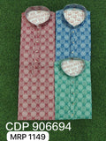 Men Kurta Pyjama Set (36-42 4 Pcs)